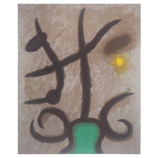 After Joan Miro, Seated Woman, 1965, Lithograph For Sale