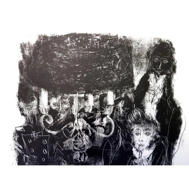 Early 21st Century Antoni Clavé - Original Lithograph - For Pushkin's Queen of Spades 1946 For Sale - Image 5 of 6