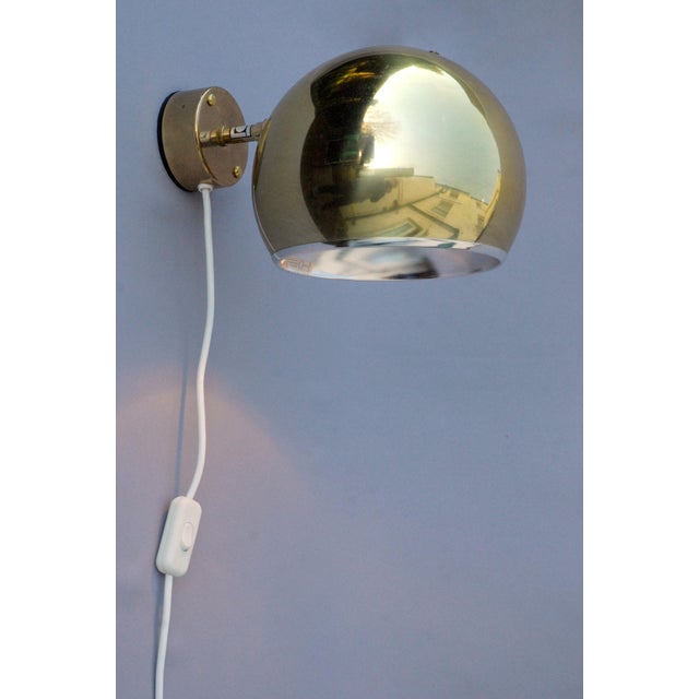 Mid-Century Modern Model 299 Wall Lamp by Hans-Agne Jakobsson for Hans-Agne Jakobsson AB, 1980s For Sale - Image 3 of 12