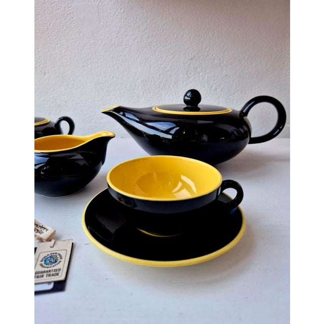 Mid-Century Modern Tea Set by Villeroy & Boch, 1950s, Set of 9 For Sale - Image 11 of 12