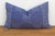 Blockprint Linen Jaipur Lumbar "Indigo" Pillow Cover For Sale In Los Angeles - Image 6 of 7