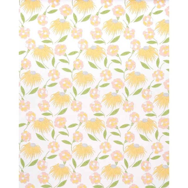 Inspired by a beloved vintage dress, Bouquet Toss by Celerie Kemble is a spirited, slightly retro wallcovering that...