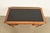 Sligh Furniture French Regency Louis XVI Carved Walnut Leather Top Writing Desk, Circa 1960s For Sale - Image 11 of 14