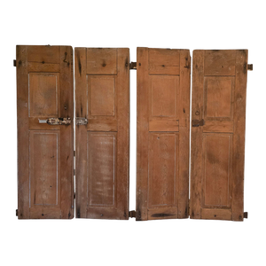 Early 20th Century American Pine Shutters - Set of 4