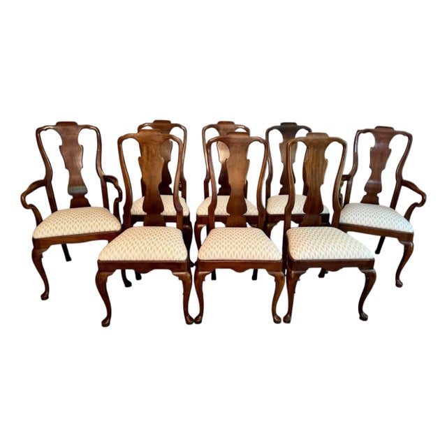 Henredon “Aston Court” Dining Room Chairs - Set of 8 For Sale