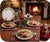 Durable high firing stoneware. Made in Portugual. 10.75 “ smooth glaze over winter botanical. Festive and rustic imagery....