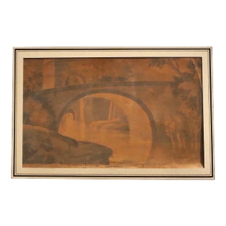 The Bridge - Original Etching - 1745 1745 For Sale