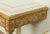 Florentine Gilt Wood and Lacquered Vintage Marble Top Consoles - a Pair For Sale - Image 12 of 13
