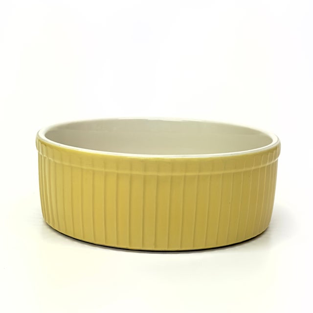 Vintage Mustard-Colored Baking Dish Curation - Group of 3 For Sale In Miami - Image 6 of 11