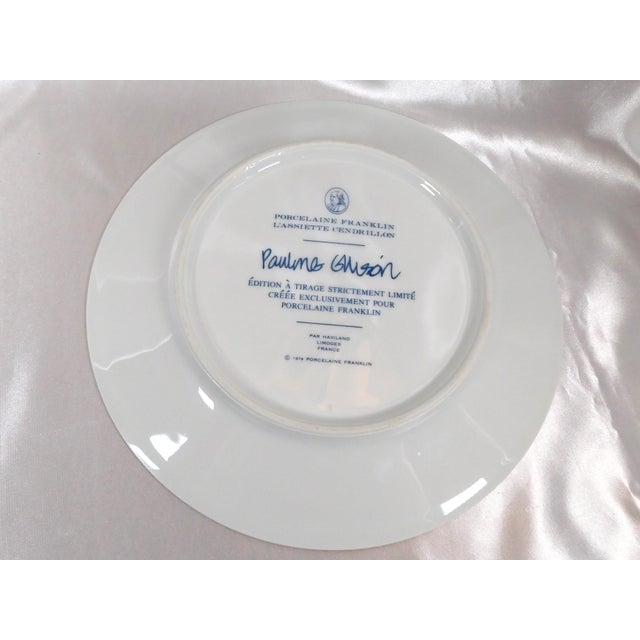 1940s Porcelaine Franklin Plate For Sale In San Francisco - Image 6 of 7