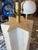 Michael Taylor Monumental Pair 1970s Plaster Stone Floor Lamps Newly Wired For Sale In West Palm - Image 6 of 13