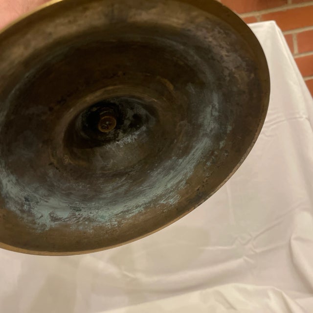 Metal 18th Century Brass Candelabra For Sale - Image 7 of 8