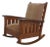 Stickley Mission Oak Large Arts & Crafts Rocker For Sale