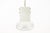 Mid Century Swedish Modern Glass Pendant Lamp by Orrefors 1960s For Sale In Detroit - Image 6 of 14