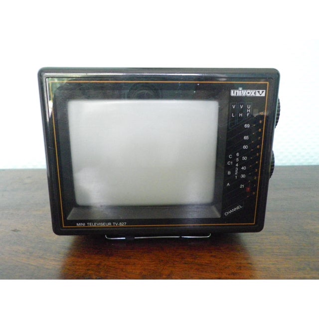 Vintage TV-827 Mini Television from Univox, 1980s For Sale - Image 12 of 12