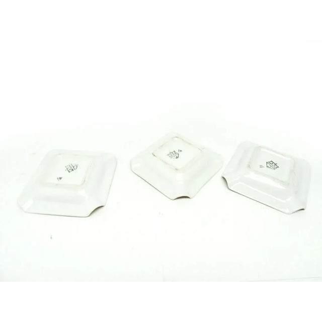 Postmodern Hand-Painted Ashtrays by Ćmielów, Poland, 1990s, Set of 3 For Sale - Image 6 of 7