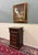 Late 19th Century Antique French Marble Top Chest Side or End Table Nightstand Barley Twist Oak For Sale - Image 5 of 18