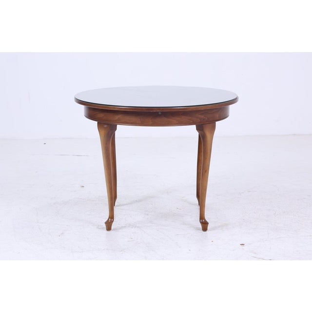 Antique extendable vintage dining table with an extra glass top Item no.: 06-51 FEATURES * Vintage design * Material: wood...