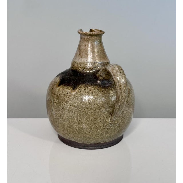 1960s Modernist Studio Ceramic Art Jug Vase from Helma Klett, Germany, 1960s For Sale - Image 5 of 16