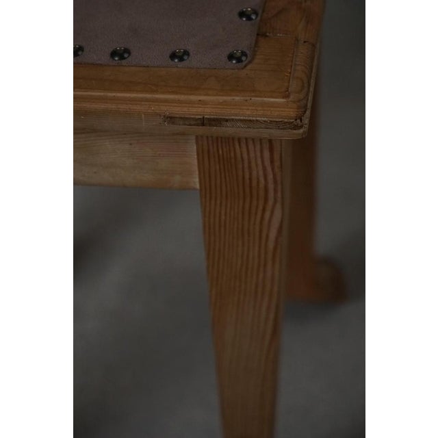 Antique Danish Pine Stools, Late 19th Century, Set of 2 For Sale - Image 13 of 18