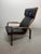 Mid-Century Lamino Black Leather Lounge Chair Model P583 by Yngve Ekström for Swedese, Sweden 1960s For Sale - Image 10 of 10