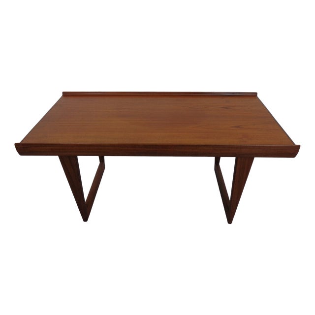 Teak Coffee Table by Peter Løvig Nielsen for Dansk Designs, Denmark, 1968 For Sale
