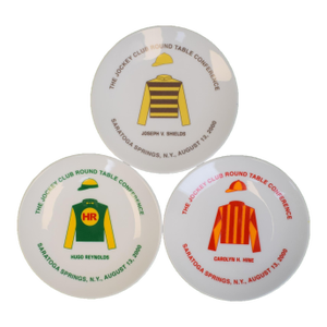 Set X 3 Plates: The Jockey Club Round Table Conference Saratoga Springs, n.y., August 13, 2000