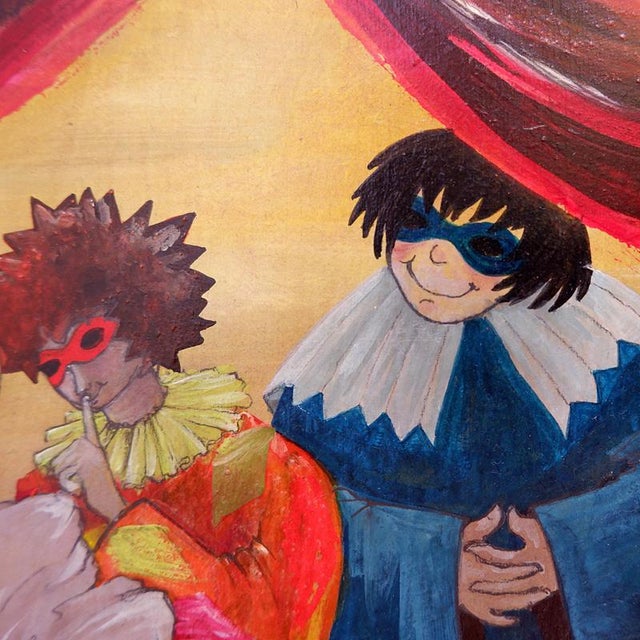 Renée Smith, Odou, Belgium, Painting on Panel, in Good conditions. Designed from 2000