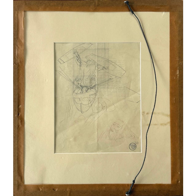 Stanley Spencer (1891–1959) - Original Drawings on Letter From the Tate Gallery (Double-Sided) For Sale - Image 4 of 8