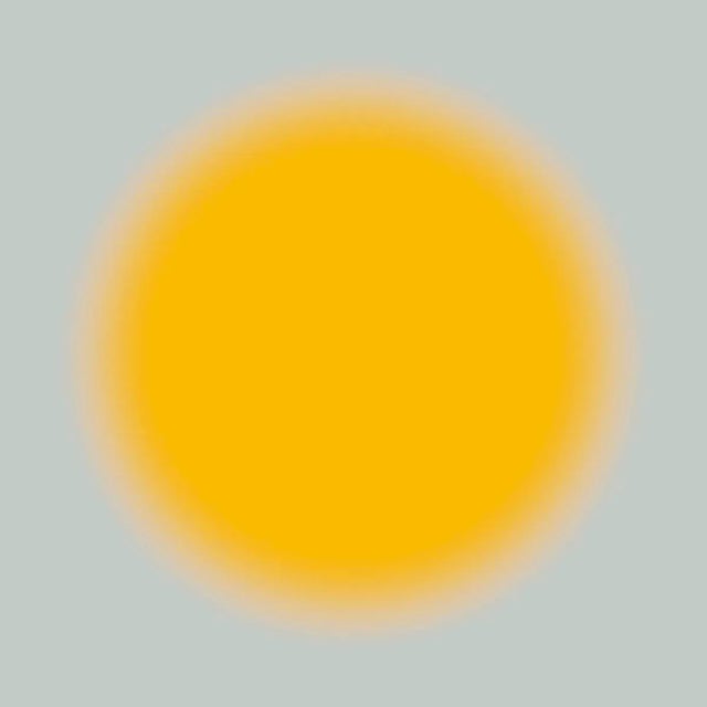 Not Yet Made - Made To Order Contemporary Art Prints Solar Sun 2 Pc Set Diptych Orange & Yellow by Angela Cameron For Sale - Image 5 of 5