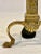 1920s Set of 2 Antique Brass Fireplace Andirons by Bennett For Sale - Image 5 of 7