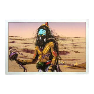 Larry Fodor "Niman Angak China" Hand Signed Limited Edition Art Print For Sale