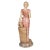 Traditional Late 19th Century Italian Marble & Alabaster Sculpture With Pedestal For Sale - Image 3 of 8
