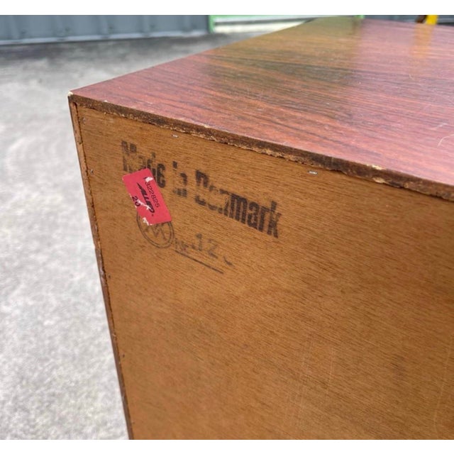 Rosewood Nightstand by Arne Wahl Iverson for Vinde Mobelfabrik For Sale - Image 10 of 11