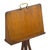 Brown Antique 1900s Arts and Crafts Quartersawn Oak Double-Sided Duet Music Stand W/ Lyre Shaped Pedestal For Sale - Image 8 of 18