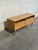 Vintage Danish Modern Oak Media Console / Low Tv Stand With Drawers For Sale - Image 9 of 10