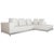 Granada Corner Sofa in Cream Leather from La Nuova Casa For Sale - Image 15 of 15