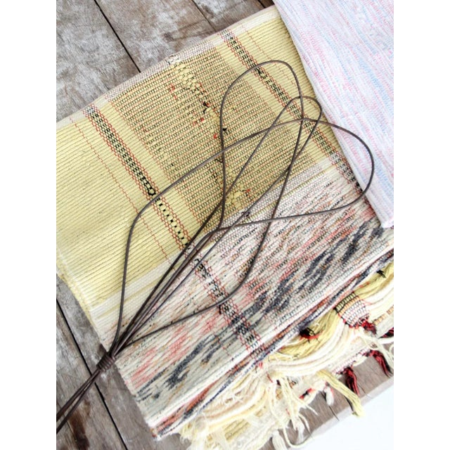 Gray Antique Wire Rug Beater For Sale - Image 8 of 10