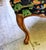 Pair of Vintage Queen Anne Wingback Chairs in Sanderson Chinoiserie Hall Upholstery For Sale - Image 13 of 17