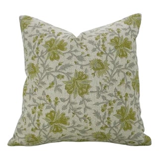 Fabdivine Handmade Decorative Cushion Cover 18x18 Thick Linen- Neerabel For Sale