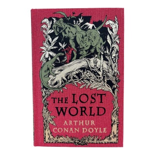 The Lost World Folio Society Arthur Conan Doyle 2010 Hardback Book in Red Slipcase For Sale