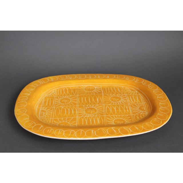 Vintage French Ceramic Platter by Jacques Pouchain, 1950s For Sale - Image 18 of 18