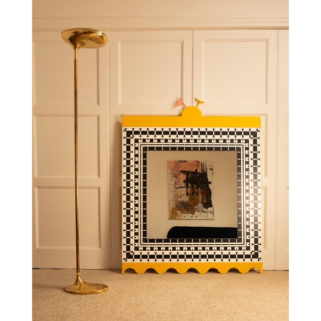 Metal Floor Uplighter from Santoni, 1970s For Sale - Image 7 of 8