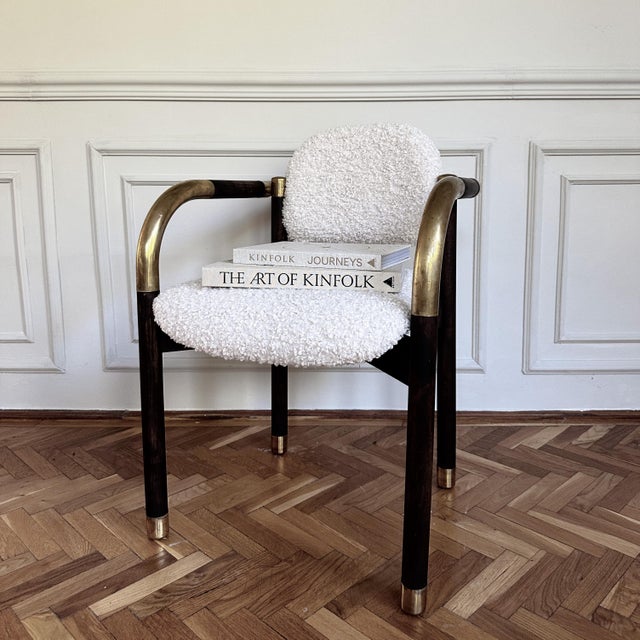 1980s Brutalist Sass Armchairs from Idea, 1988, Set of 4 For Sale - Image 5 of 12