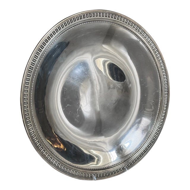 Vintage Reed & Barton Large Silver Plated Bowl For Sale