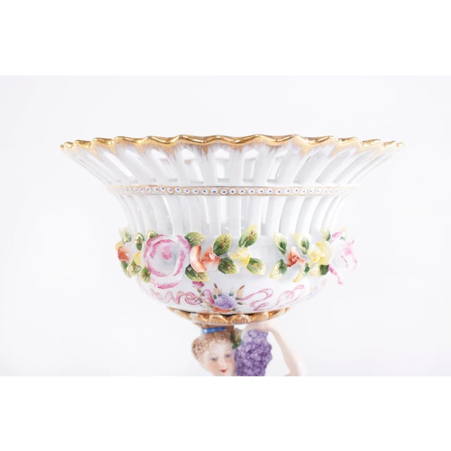 Ceramic Late 20th Century Gilt Gold / Glazed Porcelain Decorative Bowls - a Pair For Sale - Image 7 of 13