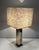 1970s Chrome and Gilt Metal Table Lamp, French Work For Sale - Image 6 of 12