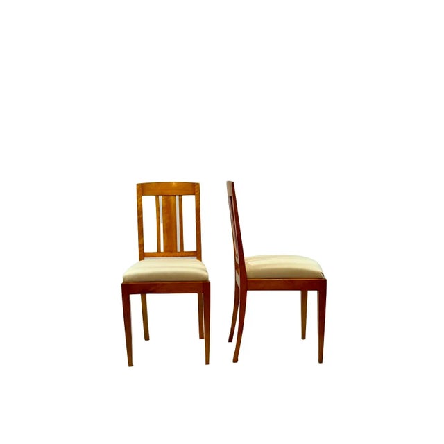 Maple Dining Side Chairs- Set of 4 For Sale In Houston - Image 6 of 8