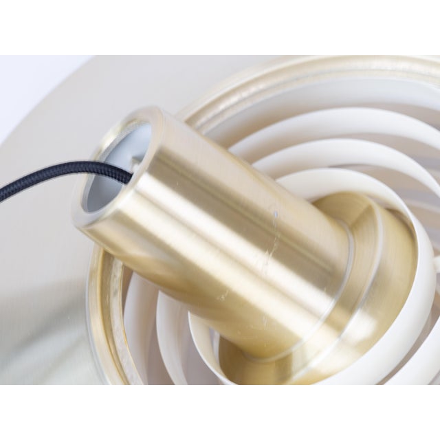 Vintage Danish Navy Pendant Lamp for Nordisk Solar, 1960s For Sale - Image 10 of 13
