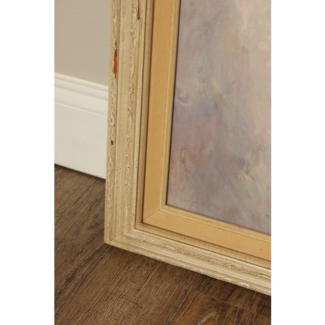 Rino Viana Framed Oil Painting Seated Ballerina Figure Study For Sale In Philadelphia - Image 6 of 18
